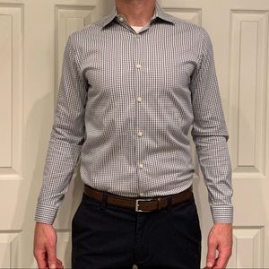 Theory slim fit dress shirt